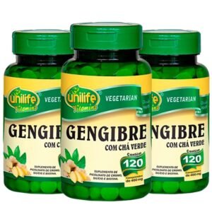 Gengibre com chá verde 400mg